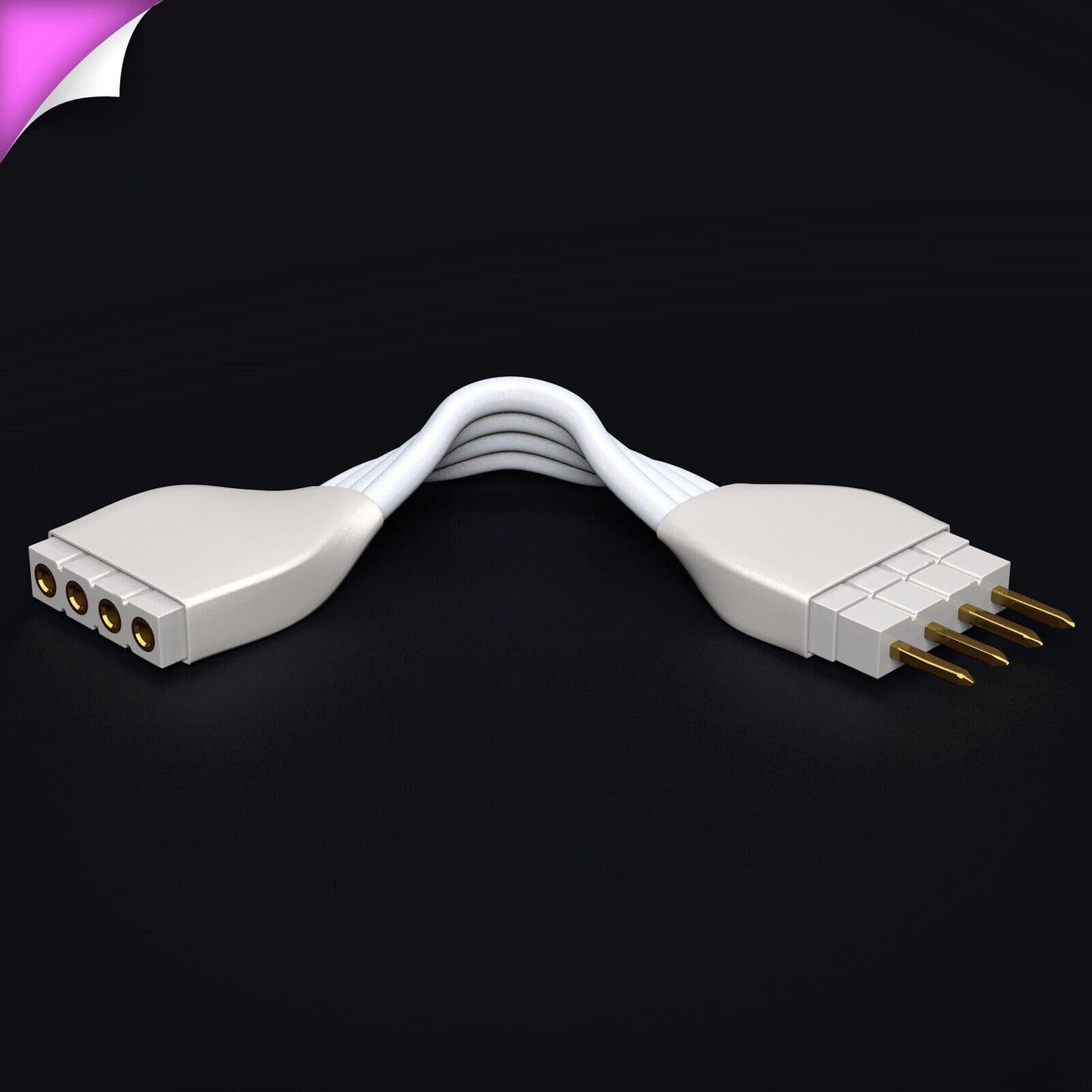 Gradient - Hoekstuk Kabel | B
