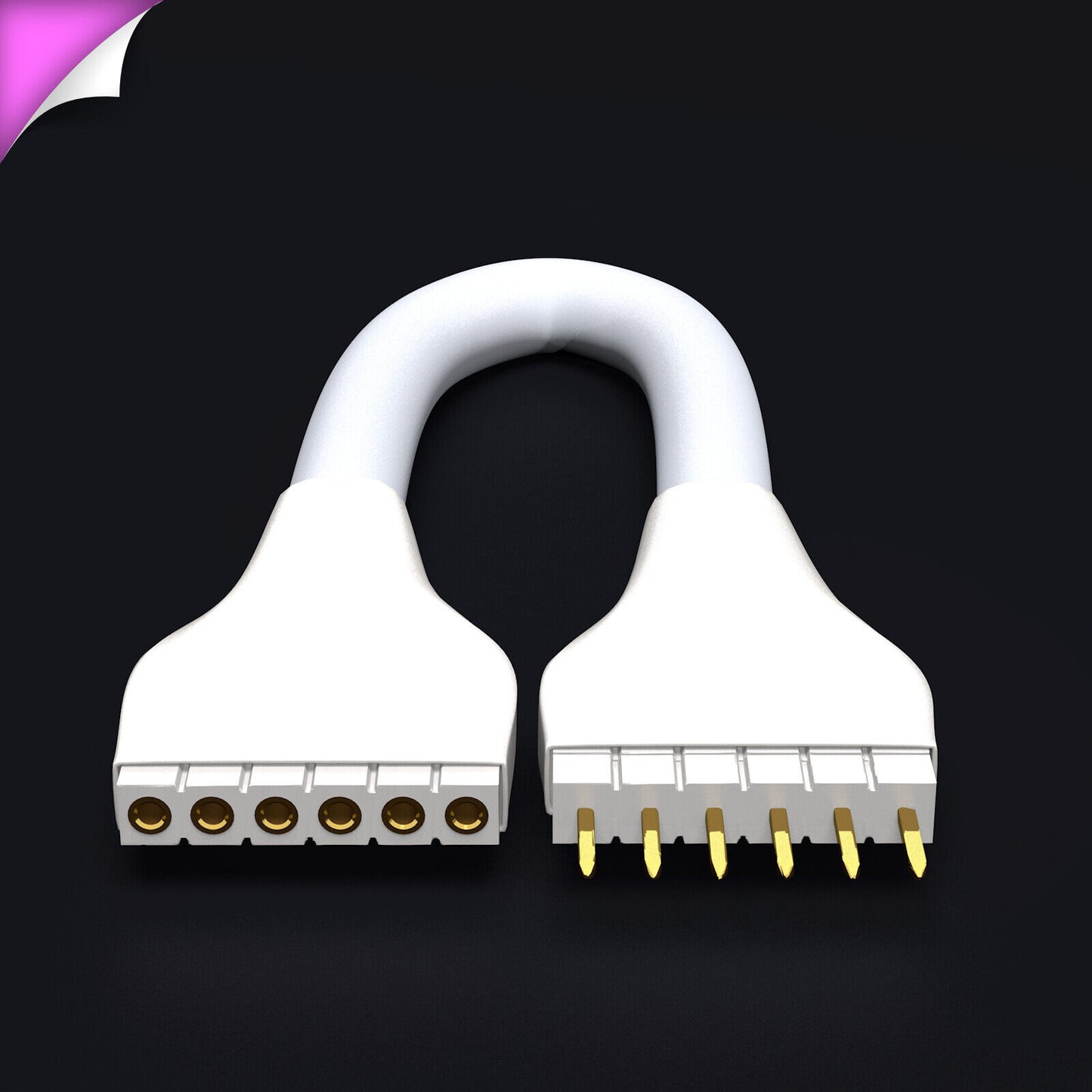 Plus V2 & V3 - CORNER Piece | Short Spacer Cable | R