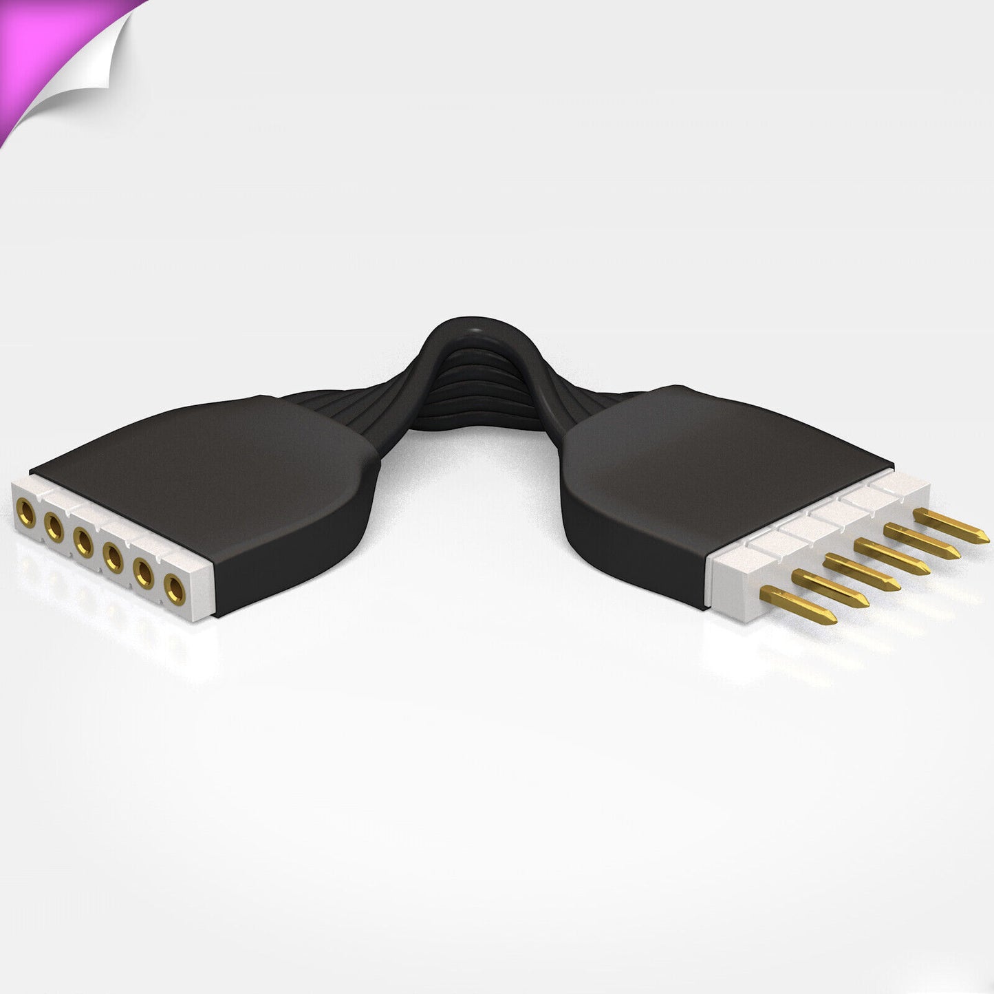 Plus V2 & V3 - CORNER Piece | Short Spacer Cable | R
