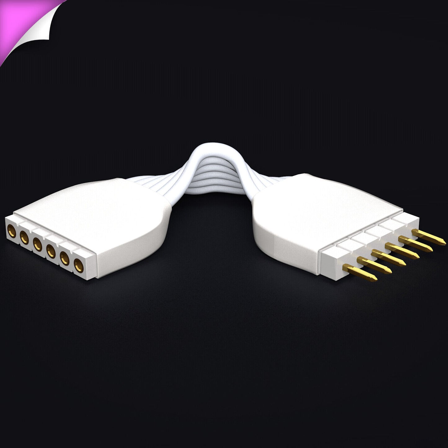 Plus V2 & V3 - CORNER Piece | Short Spacer Cable | R
