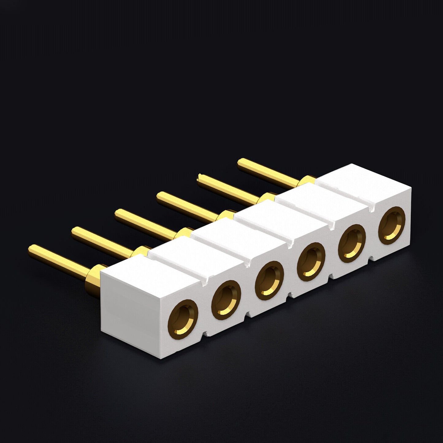 Plus V2 & V3 - Stekkerdoos | Vrouwelijke 6-pins enkelvoudige stekker