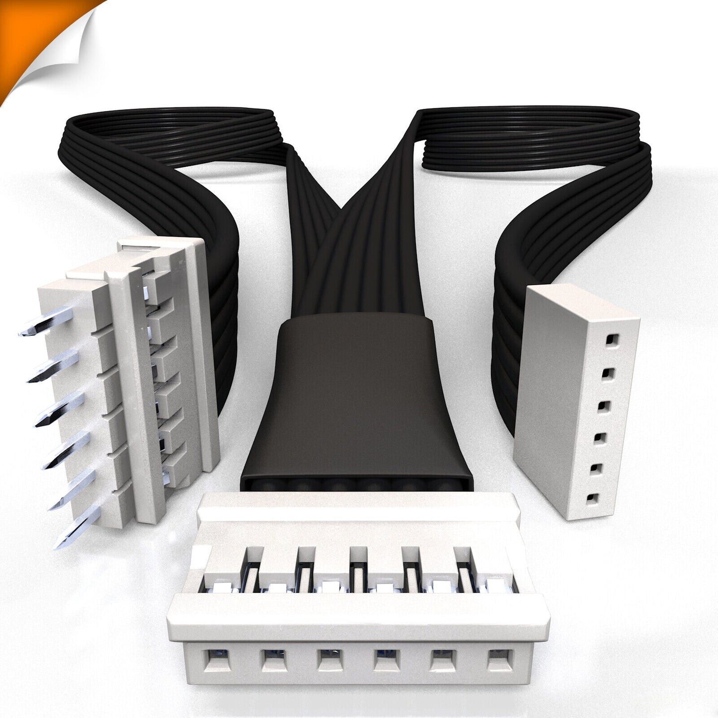 Plus V4 - Splitter ZWART | CONTROLEKAST > Starter & Afsnijdstuk | in Voeten