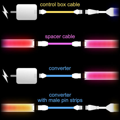 Gradient - SPACER Extension Cable | upto 25 feet | W